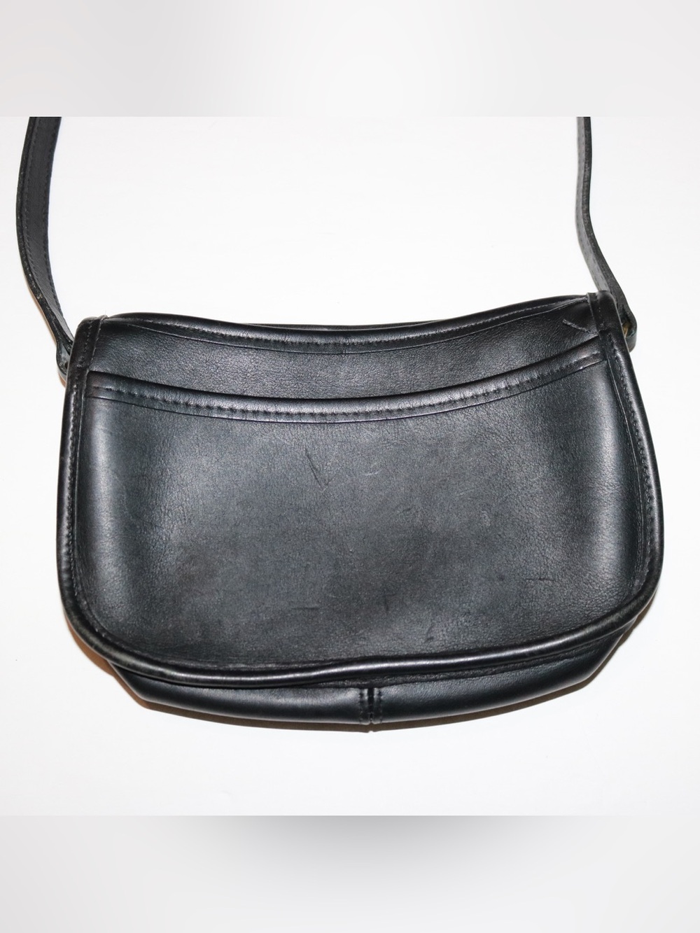 Coach Black Leather Shoulder Bag - women